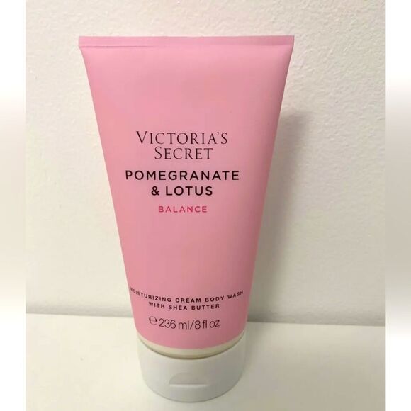 🔥VICTORIA'S SECRET Balance POMEGRANATE & LOTUS BALANCE CREAM WASH 8OZ NEW - Picture 1 of 3